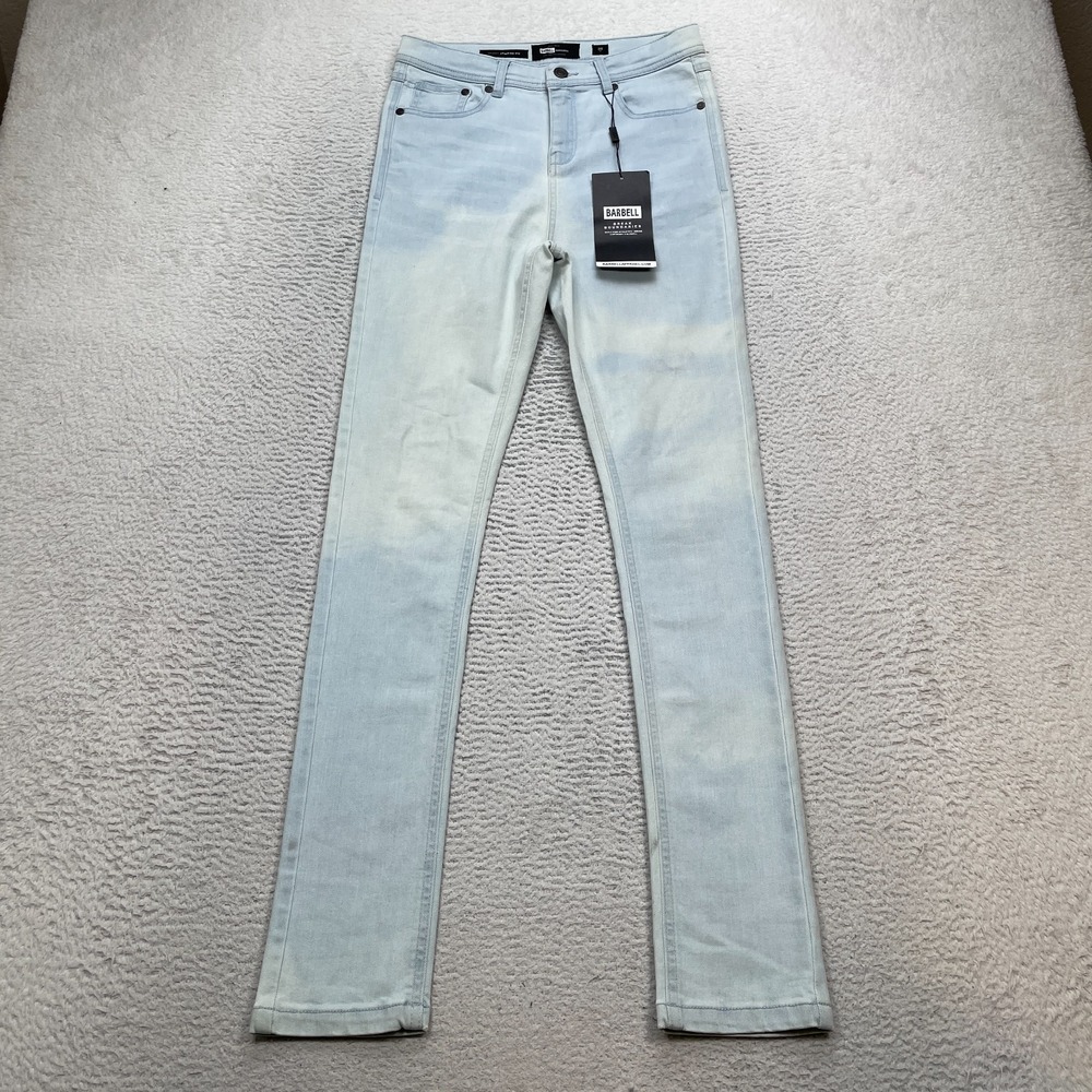 Barbell‎ Apparel Jeans Mens 28x31 Denim Skinny Leg Athletic Fit
